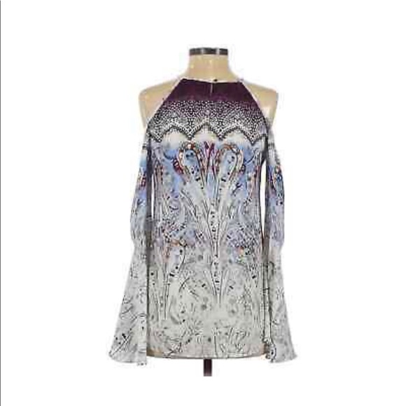 WHBM “Tasha” cold shoulder blouse - Picture 7 of 16